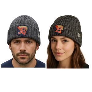 New Era Chicago Bears 2023 Salute To Service Knit Hat Beanie Unisex OSFM Black